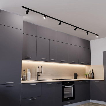 Шинопровод однофазный Эра TR200 2 м черный (Б0054461)