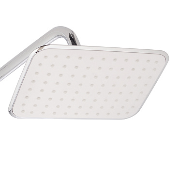 Душевая система Lemark Tropic с верхним душем с лейкой со смесителем хром (LM7002C)