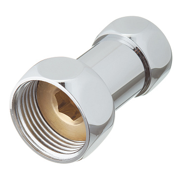 Соединитель прямой для полотенцесушителя 1 ВР(г) х 3/4 ВР(г) хром