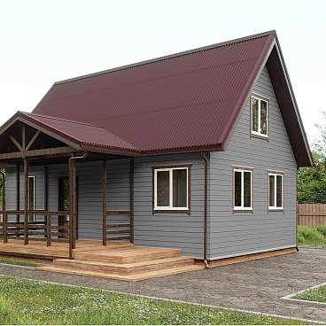 Лист волнистый Ондулин Smart красный 1,95х0,95 м 3 мм