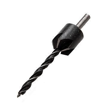 Сверло по дереву спиральное Vira 5х86 мм с зенкером (552055)