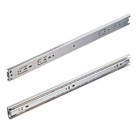 Направляющие шариковые 450 мм полного выдвижения (1 комплект)