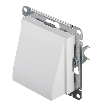 Вывод кабеля Systeme Electric AtlasDesign встраиваемый белый (ATN000199)