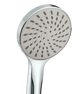 Лейка для душа Union d95 мм 1 режим без шланга пластик хром (MW057)