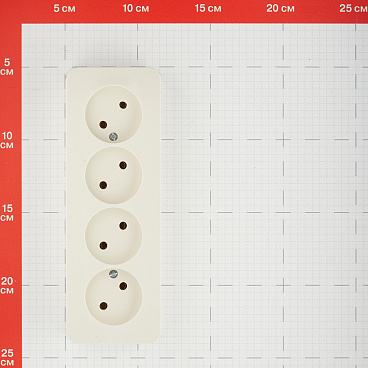 Розетка Systeme Electric Blanca накладная бежевая (BLNRA000417)