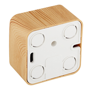 Розетка телефонная Systeme Electric Blanca накладная ясень (BLNIA011005)