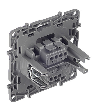 Переключатель Legrand Etika одноклавишный встраиваемый антрацит (672605)