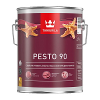 Эмаль алкидная Tikkurila/Tikkivala Pesto 90 база A глянцевая 2,7 л