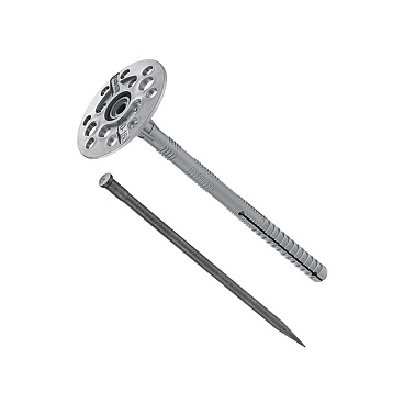 Дюбель для теплоизоляции Tech-Krep 10х160 мм пластиковый гвоздь (50 шт.)