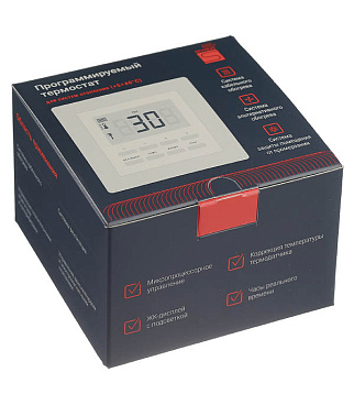 Терморегулятор программируемый для теплого пола Spyheat NLC-527H белый