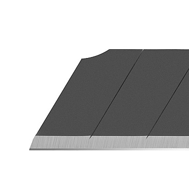 Лезвие для ножа Olfa Black Max 9 мм прямое (10 шт.)