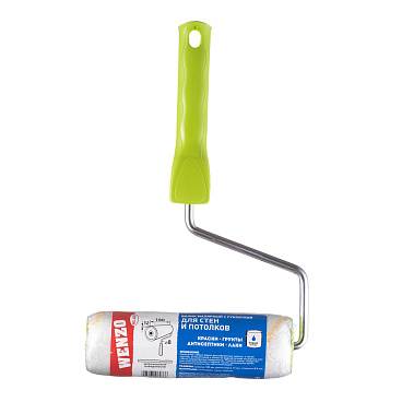 Валик полиакрил 180 мм d48 мм ворс 11 мм для водной основы с ручкой Wenzo Milano