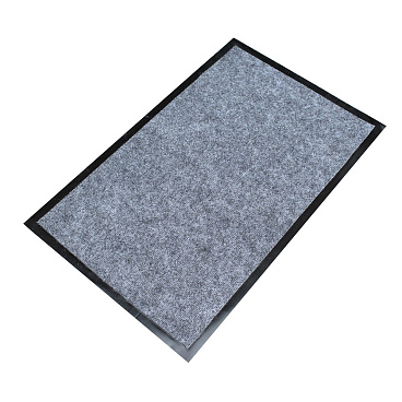 Коврик универсальный влаговпитывающий ПВХ 90х60 см серый