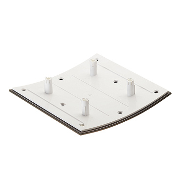 Панель декоративная для вентилятора KW Awenta PEGB100P черное глянцевое стекло