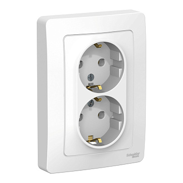 Розетка Systeme Electric Blanca встраиваемая белая (BLNRS001021)