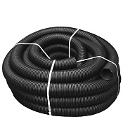 Труба дренажная гофрированная ДГТ-ПНД d110 мм SN4 с перфорацией бухта 50 м