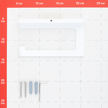 Держатель для туалетной бумаги Iddis Slide сталь белый (SLIWT00i43)