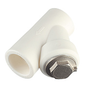 Фильтр полипропиленовый Valtec косой 32 мм В/В сетчатый (VTp.786.0.032)