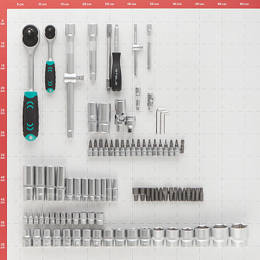Набор инструментов универсальный Stels (14106) (94 шт.)