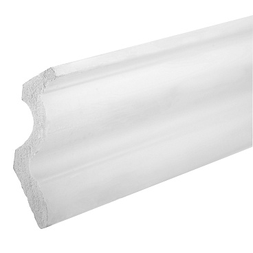 Плинтус потолочный из экополимера ударопрочный 45х30х2000 мм Cosca KX022