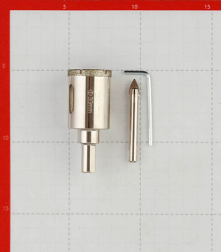 Коронка алмазная Trio-Diamond (400030) по керамограниту d30 мм