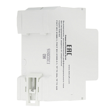 УЗО Dekraft УЗО-03 63А 1P+N тип AC 300 мА 6 кА компактное (14228DEK)