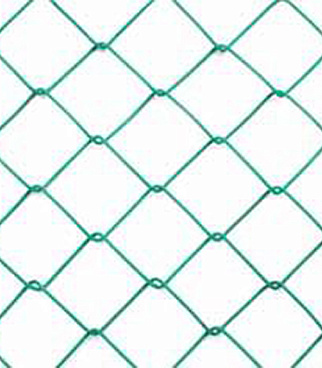 Сетка рабица с полимерным покрытием 1,5х10 м ячейка 55х55 мм