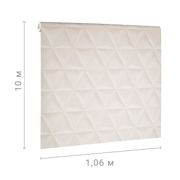 Обои компакт-винил на флизелиновой основе Renowa Monolit 38103-02 (1,06х10,05 м)