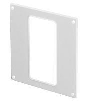 Накладка настенная пластиковая для плоских воздуховодов 60х120 мм