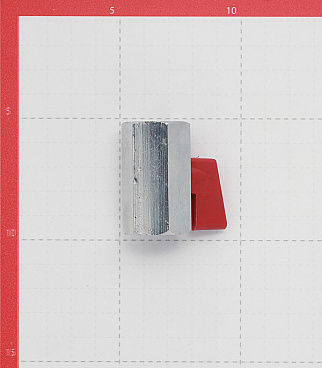 Кран шаровой латунный Tiemme 1/2 ВР(г) х 1/2 ВР(г) мини прямой (2900006)