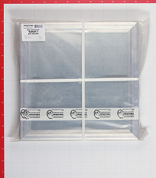 Люк ревизионный под плитку напольный Практика Барьер алюминиевый 500х500 мм скрытый